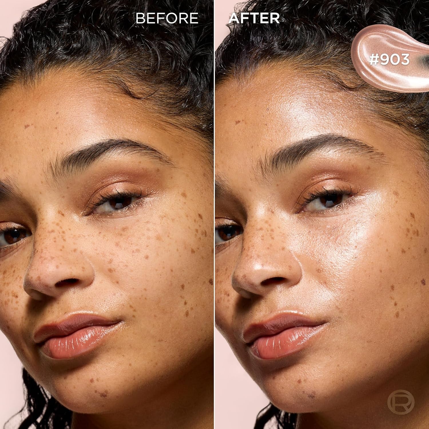 Makeup True Match Lumi Glotion, Natural Glow Enhancer, Illuminator Highlighter, Bronzing Drops for a Sun-Kissed Glow, 903 Medium