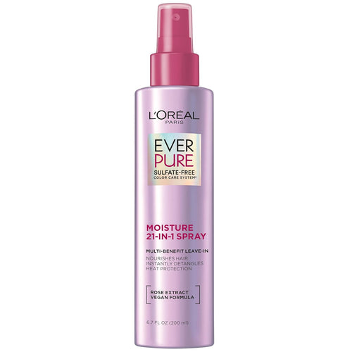 21-In-1 Leave in Conditioner Spray, Sulfate Free, Vegan, Everpure 6.8 Fl Oz