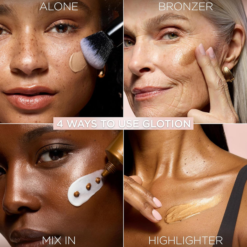Makeup True Match Lumi Glotion, Natural Glow Enhancer, Illuminator Highlighter, Bronzing Drops for a Sun-Kissed Glow, 903 Medium