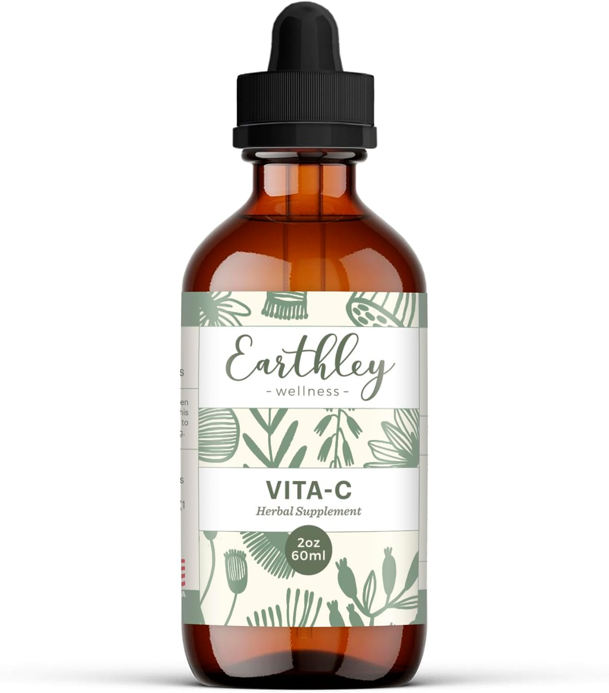 Vita-C, a Natural Source of Vitamin C, Whole Food Form of Vitamin C, Extracted from Amla Berries, Orange Peel, and Dandelion Leaf (2Oz)
