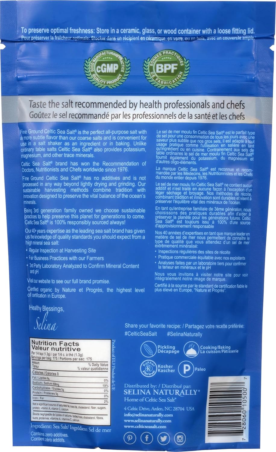 , Fine Ground Resealable Bag, 8 Oz