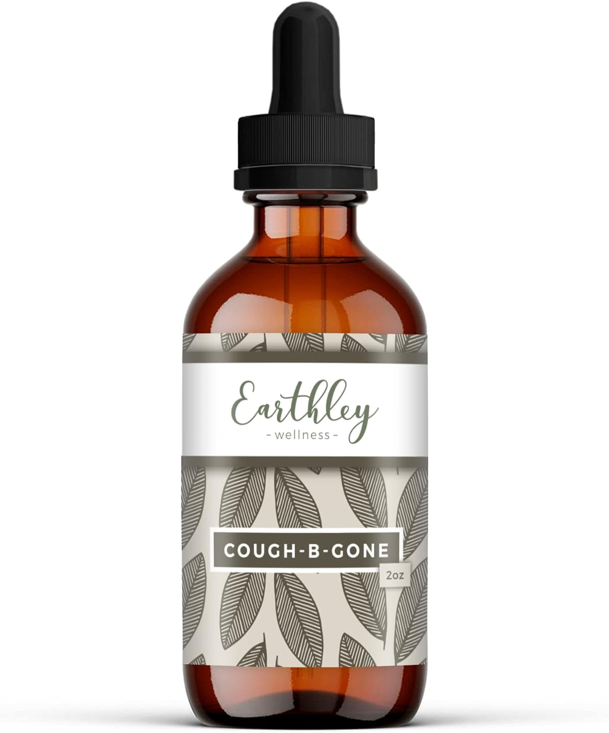 , Cough-B-Gone, Natural Herbal Formula, Cold and Cough Remedy, Removes Extra Mucus, Soothes Sore Throats, Promotes Lung Health, and Detoxification, Cough Be Gone (2Oz, Original)