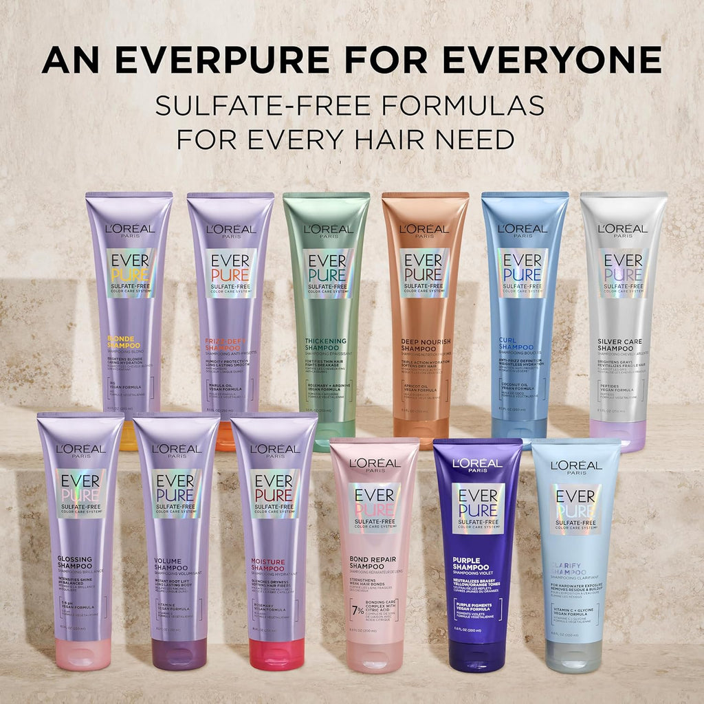21-In-1 Leave in Conditioner Spray, Sulfate Free, Vegan, Everpure 6.8 Fl Oz