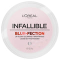 Infallible Blur-Fection Longwear Loose Setting Powder, Blurring Face Powder with up to 24Hrs of Wear, Brightening Light Pink, 1 Kit